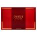Guess Seductive Red for Men - 4 Pc Gift Set 3.4oz EDT Spray 6oz Body Spray 3.4oz Shower Gel Pouch - Buy Online on GoSupps.com