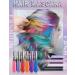 Non-toxic Hair Chalk Comb Mascara - Temporary Washable Hair Color Dye for Girls & Women - Orange - Perfect for Christmas, Halloween, Birthdays - Instant Results - Buy Online on GoSupps.com