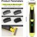 Beard Trimmer for Men - Hybrid Electric Trimmer & Shaver | 360 Face Razor with 4 Trimmer Guards - Best Electric Shaver for Precision Grooming - Buy Online on GoSupps.com