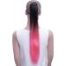 IMISSU Straight Clip on Hairpiece Extensions Pony Tail Clip Claw Ombre Ponytail Hair Pieces (Ombre Pink) - Buy Online on GoSupps.com