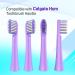 Toothbrush Replacement Heads for Colgate Hum Electric - 8 Count Charcoal/Deep Clean Compatible Brush Heads - Buy Online on GoSupps.com