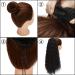 55.9 cm Curled Ponytail Extension - Long Black Drawstring Hair Part for Women | Corrugated Style - Buy Online on GoSupps.com