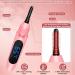 Upgrade Heated Eyelash Curler - USB Rechargeable Electric Lash Curler with 3 Heating Modes for Natural Long-Lasting Curls - Perfect for Makeup Enthusiasts - Buy Online on GoSupps.com