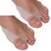 AnHua 2 x Silicone Gel Toes Cushion Pad Bunion Protector Toe Separator Pain Relief (Clear)