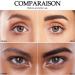 PHOERA 6 Colors Brow Pomade Gel - Highly Pigmented Eyebrow Cream for Makeup - Jet Black Shade for Defined and Sculpted Brows - Buy Online on GoSupps.com