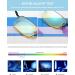 Lanomi Semi-Frame Multifocal Computer Reading Glasses - Blue Light Filter UV Protection Yellow Tinted - Stylish Glasses for Men & Women - Buy Online on GoSupps.com
