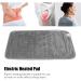 Mokernali Heating Pillows - 60x31 cm 6 Heat Levels LCD Display & Timer - Soft Comfort for Home & Office | European Quality (Norma European-Grau) - Buy Online on GoSupps.com