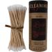 Sage & Braker Firearm Cleaning Swabs - Made in The USA - 6 Wood and Cotton Gun Cleaning Swabs - Buy Online on GoSupps.com