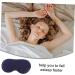 FRCOLOR 2pcs Silk Eye Mask - Double Sided Travel Sleep Stickers for Ultimate Comfort | International Shipping Available - Buy Online on GoSupps.com