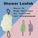 GXBTOPGO 85g Green Upgrade Bath Loofah Sponge - Exfoliating Shower Puff for Men Women - Buy Online on GoSupps.com