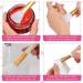 20 Silicone Face Mask Brushes Set with Storage Box | Silicone Applicators for Masks Foundation & Body Lotion - Beauty Tools - Buy Online on GoSupps.com