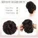 FESHFEN Messy Bun Hair Piece Scrunchie Updo Synthetic Hairpiece - Medium Brown - Buy Online on GoSupps.com