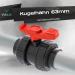 VIALIA PVC Kugelhahn 63mm - Double Union Shut-Off Tap for PVC Pipes | Ideal for Pool Pond Construction & Aquaristics | International Shipping Available - Buy Online on GoSupps.com
