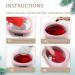 Appareil Cire Paraffine Professionnel 3 L Pot De Fusion lectrique Antiadh sif pour Bougies Affichage De La Temp rature en Temps R el avec Grille Isolante pour pilation Locale Blanc - Buy Online on GoSupps.com