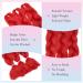 Tess Braids Extensions 60 cm - 3 Pack Jumbo Kanecalon Hair Extensions for Box Braids - Hot Red 100g Bundle - Buy Online on GoSupps.com