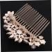 Didiseaon Pearl Hair Comb Crystal Headpiece Hair Accessories Rhinestone Barrettes Crystal Hair Comb Rhinestone Headpiece Bridal Hair Comb Pearl Comb Vintage Hair Comb Props Fashion Bride - Buy Online on GoSupps.com