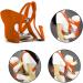 Xiuyer Ergonomic Breathable Baby Sling Carrier - 3-in-1 Front and Back Adjustable Infant Carrier in Orange for Newborns, Infants & Toddlers - Buy Online on GoSupps.com