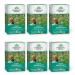 Organic India Tulsi Peppermint Herbal Tea - Stress Relieving & Refreshing, Immune Support, Aids Digestion, Vegan, USDA Certified Organic, Fairtrade, Caffeine-Free - 18 Infusion Bags, 6 Pack