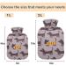 Shop Naanle 2L Transparent Hot Water Bottle with Dachshund Cover | Pain Relief & Warmth Therapy for Bed & Feet - Buy Online on GoSupps.com
