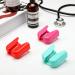 Stethoscope Holder Clip Set for Nurses & Physicians - 3 Pieces (Cyan, Purple, Red) - Buy Online on GoSupps.com