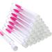 60 Pieces Mascara Wand Tube Set 30 Diamond Empty Eyelash Brush Tubes Spoolies 30 Mascara Wand Lash Extension Brushes Applicators Makeup Tools (110 mm, Iridescent) 4.3 Inch (Pack of 30) Iridescent