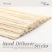 VFULIE 100 Natural Wood Rattan Reed Diffuser Sticks | Aroma Fragrance Essential Oil Replacement Sticks - Buy Online on GoSupps.com