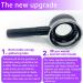 HUHKOUAE Wood's Lamp UV Black light Detector Portable With magnifying glass and Focus light halo for Analyzing Skin Vitiligo Detect Dog/cat Ringworm Detect pet Urine Detect Foodis moldy Detect - Buy Online on GoSupps.com