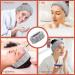 3 Pieces Gray Spa Face Headband Set - Perfect for Makeup Face Washing Yoga & Showers | Women's Elastic Hair Wraps - Buy Online on GoSupps.com