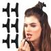 Kitsch Butterfly Clamp for Hair Styling & Sectioning - Hair Clips for Women | Hair Claw Clips for Holding Thick and Thin Hair | Hair Styling Accessories for Girls & Teens  6pcs (Black)