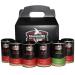 Udenheim BBQ - All -in Box 650g - BBQ spices gift set/trial set - 6 Set of unique spice blends & dry marinades from Udenheim BBQ 630 G (1 Pack)