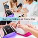 Rose Hermosa 160W UV LED Gel Nail Lamp - Professional Nail Dryer for Home Salon with 54 Lamp Beads - Buy Online on GoSupps.com