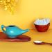 Premium Ceramic Neti Pot for Sinus Relief - Dishwasher Safe, 225ml Capacity - Turquoise - Buy Online on GoSupps.com