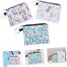Healifty 3pcs Coin Purse Travel Zipper Pouch Organizer Bags for Teens - Money, Period & Cosmetics Pouches - Buy Online on GoSupps.com