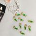 San Judas Nail Charms - 10PCS 3D Nail Diamonds Art Charms for Acrylic Nails - Rhinestones, Gems, and Crystals - Green Design - Buy Online on GoSupps.com