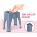 Skywin Pedicure Foot Rest - Non-Slip Salon Step with Side and Back Pockets - Holds Pedicure Essentials - 9 x 7 x 10 inches (Grey) - Buy Online on GoSupps.com