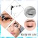 3PCS Multifunctional Mascara Fan Brush Set - Scalloped Lash Comb & Eyelash Separator for Perfect Lashes | Makeup Tool for Upper & Lower Eyelash Care - Buy Online on GoSupps.com