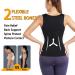 GAODI Women Waist Trainer Vest Black Neoprene Sauna Tank Top - Medium, Zipper Closure, Body Shaper for Weight Loss - Buy Online on GoSupps.com