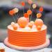 Astaron 20-Piece Orange Mini Balloon Cake Toppers | Wedding & Birthday Party Decor - Buy Online on GoSupps.com