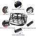 Enkrio Clear Waterproof Makeup Handbag | Travel & Sports Organizer with 5 Pockets & Shoulder Strap - Buy Online on GoSupps.com