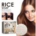 3 Hair Growth Shampoo Bar Rice Water Shampoo Solid shampoo soap for treated dry damaged hair Vegetarian plant extract helps stop hair loss and Eubeisaqi 3 Pcs 100g - Buy Online on GoSupps.com