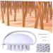 Buy Combined Silicone Bathing & Scalp Massage Brush - 2-Piece Set for Hair Care & Shower | International Shipping Available - Buy Online on GoSupps.com