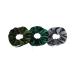 A.Tony Velvet Scrunchies Set with Zipper Hair Tie Gadget Girls & Women Ponytail Holder Jewelry (Forest)