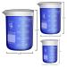 Karter Scientific 3.3 Boro Griffin Low Form Glass Beaker Set - 5 Sizes - 50ml 100ml 250ml 500ml 1000ml 50/100/250/500/1000ml - Buy Online on GoSupps.com
