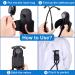 APDTEK Stethoscope Holder Genuine Leather - Hip Clip Holster for Littmann & Most Stethoscopes - Buy Online on GoSupps.com