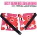 BNRendles Mastectomy Drainage Pouch Holder Vivid Flower Pattern  Drain Pockets Stretchy Belts for Post Jp Drains Management  Breast Reconstruction/Abdominal/explant/Tummy Tuck Poppy - Buy Online on GoSupps.com