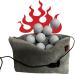 HOT Balls Golf Ball Heater Warmer Pouch Heat Balls Up to 125 Degree Core Temperature Longer Distance with Driver Better Compression Better Feel & Spin in Cool Weather Less Sting On Miss Hits USB