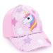 WAWSAM Girls Baseball Cap Adjustable Kids Snapback Trucker Cap Cotton Girls Baseball Cap Sun Hat 3-8 Years Pink