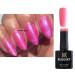 Bluesky Gel Polish Pink with Light Lilac Shimmer Fine Glitter Crystal SJ07 Nail UV LED Soak Off 10ml