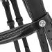 Shop Sunride English Combined Bridle Hawaii - Soft Real Leather Adjustable & Anatomical (COB Black/White) for International Shipping - Buy Online on GoSupps.com