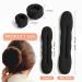 8 Pcs Kids Foam Hair Bun Maker Set - Magic Hair Twister for Easy Bun Creation - Black Hair Buns Accessories for Women - Buy Online on GoSupps.com